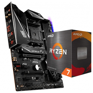 Carte mère MPG X570 GAMING WIFI d'occasion + processeur 5600G/5800X, prend en charge la mémoire DDR4 de 2e et 3e génération, MPG X570 GAMING WIFI Mother - Product Image 4