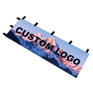 Banderas y Pancartas Personalizadas de Poliéster con Impresión Digital por Sublimación de Logotipo, 180x60cm, Económicas - Product Image 1