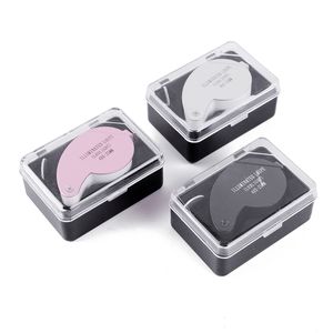 24Mm Glazen Vergrootglas Met Drie Lr927 Knoopbatterijen Drie Kleuren 40x Juweliers Darkfield <span class=keywords><strong>Loupe</strong></span> <span class=keywords><strong>Dark</strong></span> <span class=keywords><strong>Field</strong></span> <span class=keywords><strong>Loupe</strong></span> - Product Image 1