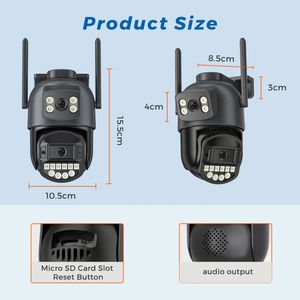 กล้อง 4K กล้อง Wifi แบบซ่อน IP พร้อมลำโพง Eseecloud Intelbras เครื่องบันทึก <span class=keywords><strong>Zoom</strong></span> <span class=keywords><strong>H4</strong></span> ที่ปัดน้ำฝนกล้อง Imx415 60fps V39m - Product Image 6
