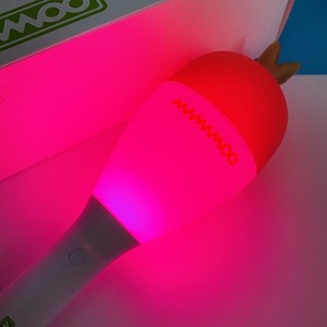 Kpop estrellas <span class=keywords><strong>Mamamoo</strong></span> rábano palo de luz de mano de PVC Fans concierto palos - Product Image 4