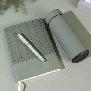 Carnet A5 de luxe personnalisé en gros avec stylo, pour le bureau, les cadeaux de mariage, les événements d'entreprise, 100 feuilles - Product Image 3