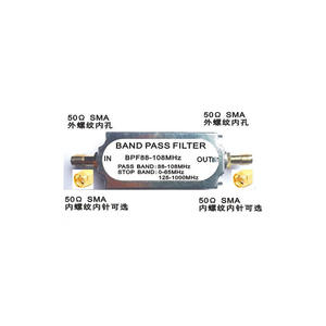 Filtre passe-bande RF FM LC - Product Image 1
