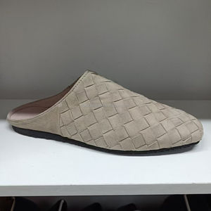 럭셔리 남성용 양가죽 스웨이드 클라우드 슬리퍼 천연 가죽 아웃도어 여행용 슬리퍼 브레이드 맨 릴렉스 모카신 (패킹 백 포함) - Product Image 4