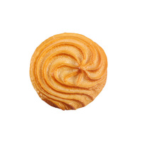 Modèles de biscuits au beurre délicieux simulés, ornements décoratifs de boulangerie, breloques alimentaires en forme de biscuits, pendentifs en résine DIY, porte-clés