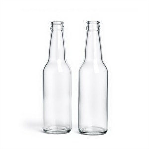 <span class=keywords><strong>Bottiglie</strong></span> <span class=keywords><strong>di</strong></span> <span class=keywords><strong>Birra</strong></span> in <span class=keywords><strong>Vetro</strong></span> Trasparente Personalizzate da 250ml, 275ml, 330ml, 500ml con Tappi a Corona - Product Image 3
