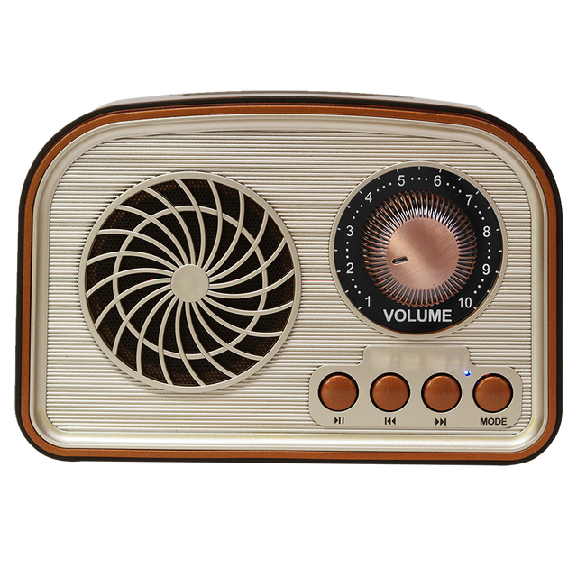 MLK-8060 Classic Style Rechargeable Mp3 Player Fm Blue Tooth Radio Vintage Antique Radio