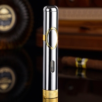 Nouvel allume-cigare au butane trois en un multifonctionnel à grande puissance de feu torche en métal de style design classique avec perceuse à cigares