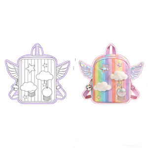 Bolsa de Peluche Personalizada con Forma de Flor de <span class=keywords><strong>Sakura</strong></span>, Orejas de Conejo y Adorno Floral, Transforma tu Diseño de Dibujos Animados en una Bolsa de Peluche de Alta Calidad - Product Image 2