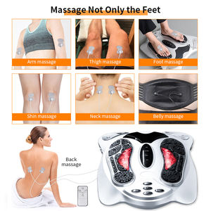 Máquina calefactora de masaje de pies Shiatsu multifunción China modelo máquina masajeadora de pies de terapia Tens eléctrica con calor - Product Image 4