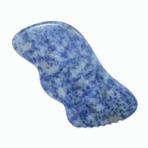 แผ่นกัวซาหินบลูสปอตธรรมชาติรูปตัว S ขัดเงาสำหรับดูแลผิว - Product Image 6