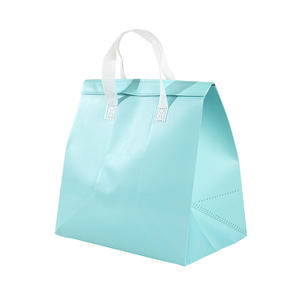 Borsa Laminata Personalizzata con Logo per Fast Food, in Tessuto Non Tessuto, Stile Vintage Estivo per Asporto - Product Image 4