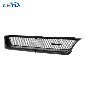 Parrilla de Malla para Parachoques Delantero de Coche Estilo Touring Wagon de ABS Negro para Toyota Corolla E100 Big Body AE101 AE102 AE103 1993-1997 - Product Image 2