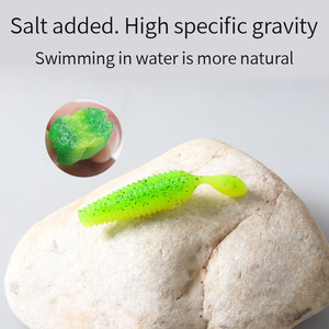 Señuelo Blando Ya Jie de 6 cm con Forma de Martillo, Señuelo Biónico para Pesca de Lubina - Product Image 4