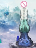 Plug anal réaliste en silicone liquide en forme d'alien pour hommes et femmes, produits de soins personnels