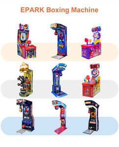 Macchina da Boxe Arcade Elettronica a Monete per Giochi di Pugilato, Gioco di Potenza e Precisione - Product Image 4