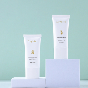 Envase de Tubo de Plástico PE Vacío Personalizado de 30g 50g 80g para Cosméticos, Tubo Plano para Protector Solar, Corrector, Crema Facial, Contenedor para el Cuidado de la Piel - Product Image 1