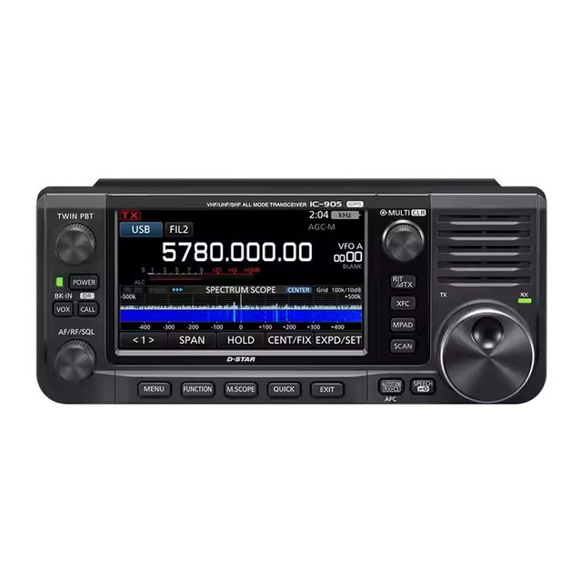 IC-905 Portable Shortwave Radio SSB AM FM Full-Mode 144mhz 430/440mhz 1200mhz 2400mhz  5600 MHz  VHF UHF Microwave Transceiver