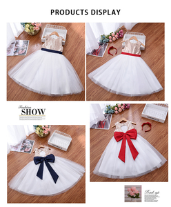 Bé Cô Gái Bên Dresses 2 Năm Trẻ Sơ Sinh Phép Rửa Ăn Mặc Sinh Nhật Đầu Tiên Thiết Kế Áo Dài Cho Bé Gái - Product Image 5