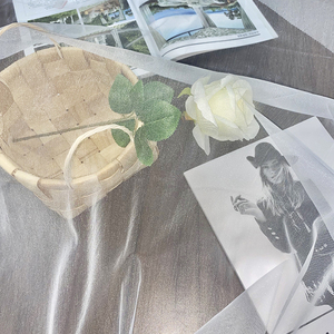 ผ้าทูลสีขาวสำหรับชุดเด็กผู้หญิง ผ้าตาข่ายไนลอนถัก 100% น้ำหนักเบา ไม่หดตัว ปรับแต่งได้ ผ้านุ่ม - Product Image 4