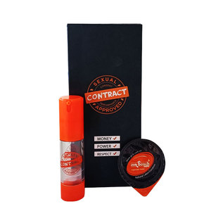 Combinación de Condón y Lubricante con Sabor a Chocolate, el Mejor Lubricante Personal Vaginal con Efecto Caliente y Frío, Certificado CE - Product Image 1