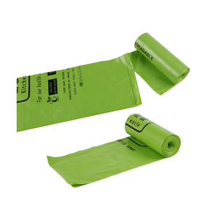 6L TUV Home Ok Compost Certified Trash Bags for dulcet Domestic Garbage t-shirt bag Bin Liners