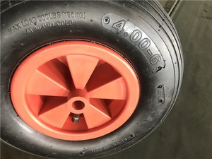 Neumático Inflable de Goma para <span class=keywords><strong>Carretilla</strong></span>, 3.50-6, para <span class=keywords><strong>Carretilla</strong></span> de Malla de Acero, Carrito de Jardín - Product Image 3