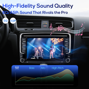 TANTHN <strong>7</strong> Inch 2 Din Android Car Stereo Touch Screen GPS <strong>Navigation</strong> BT CarPlay Multimedia DVD Player Head Unit <strong>System</strong> - Product Image 3