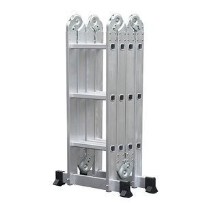 <span class=keywords><strong>Pulete</strong></span> forte scaletta di fabbrica direttamente fornitura multiuso in alluminio scaletta pieghevole - Product Image 3