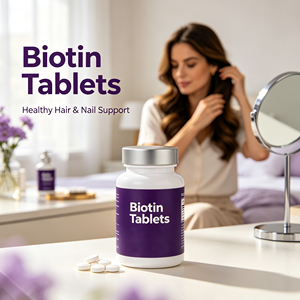 Tabletas <span class=keywords><strong>de</strong></span> Biotina que Favorecen <span class=keywords><strong>el</strong></span> Bienestar del Cabello y las Uñas - Product Image 5