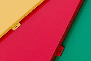 Vật liệu xây dựng mặt tiền tấm ốp tấm ga tàu điện ngầm tường Ốp mặt tiền trang trí bảng nhôm Veneer - Product Image 2