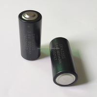 Baterai Lisocl2 Suhu Tinggi ER14335 Ukuran 2/3AA 900mAh 3.6v Baterai Lithium untuk Meteran Air Gas