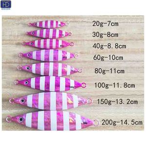 HYD OEM/ODM ขายส่งผลิตภัณฑ์ขายร้อนโลหะตะกั่วตกปลาปลาหมึกช้าสนาม jigging เหยื่อจิ๊กผู้ผลิตเหยื่อตกปลา - Product Image 4