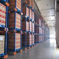 Système de rayonnages de navette de palette Radio de taille personnalisée pour le stockage en entrepôt