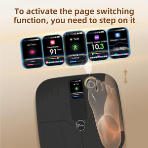 Pèse-personne intelligent unique Cf657blewifi avec écran LCD, Bluetooth, Wifi, rechargeable, pour adultes - Product Image 2