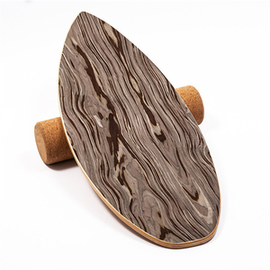 Mới Đến Tùy Chỉnh Phòng Tập Thể Dục Tập Thể Dục Huấn Luyện Viên Óc Chó Lõi Con Lăn Tự Chân Cân Bằng Hội Đồng Quản Trị Với Nút Chai Con Lăn - Product Image 2