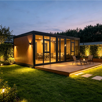 Maison modulaire de luxe en conteneur de 10 pieds entièrement meublée, une chambre, une salle de bain.