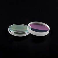 2 pièces/ensemble Lentille de collimation laser à fibre D28 Raytools BM109 Lentille de focalisation F75/F100/F125/F150mm pour tête laser Raytools BM109