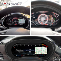 Tableau de bord LCD ACARDASH 12,3 pouces, compteur de vitesse numérique avec Carplay, odomètre pour Chevrolet Malibu XL 2015-2022