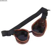HOT Victorian Steampunk Lunettes Soudage Cyberpunk Lunettes de Soleil pour Gothique Cosplay Costume Accessoires Ecowalson