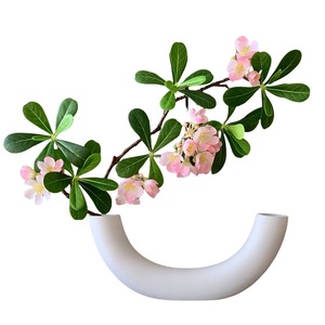 Flor Artificial de Pittosporum Tobira de Qingyu Chronicle, Rama Individual de Seda Suave, Decoración para Interiores y Bodas - Product Image 5