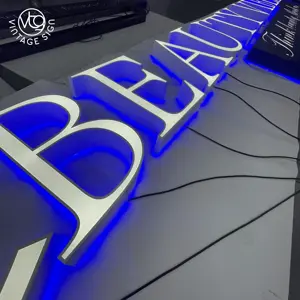 Channel Frontlit Store Led Letter Sign 3d Alphabets Letters Logo Signs 3d Advertising Led Frontlit Channel Sign