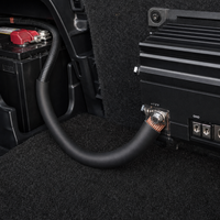 Câble d'alimentation audio automobile avec gaine mate épaisse et mate, câble multibrins en cuivre nu pour amplificateur de voiture et batterie