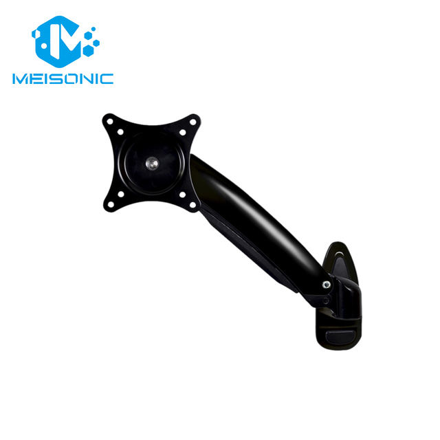 Meisonic DS111W 32 Inches Articulating Monitor Arm Wall Mount with Aluminum Alloy Construction and VESA Compatible