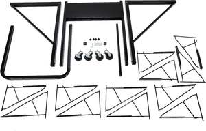 Carro de almacenamiento móvil Blueprint-Estante de exhibición de carteles vertical y soporte para planes-Soporte de archivos en el hogar, la Oficina y el sitio de construcción - Product Image 4