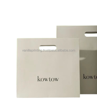 Sacs cadeaux en papier transparent multi-tailles avec fenêtre, poignée en satin blanc, pliables, pour boulangerie, bonbons, mariage