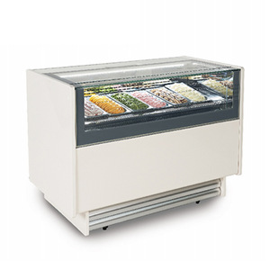 Commercial Electric Large Capacity Gelato Ice Cream <b>Display</b> <b>Case</b> Vertical Single Temperature Air Cooled Stainless Steel - Product Image 2