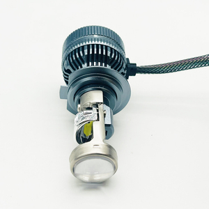 Lente Proiettore Bi-<span class=keywords><strong>LED</strong></span> <span class=keywords><strong>H7</strong></span> 110W 13000LM 6500K con Driver Esterno, Mini Proiettore Biled per Auto - Product Image 3