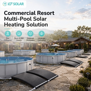 Riscaldatore <span class=keywords><strong>Solare</strong></span> per Piscina KF Solar, Sistema di Riscaldamento <span class=keywords><strong>Solare</strong></span> per Piscine - Product Image 2