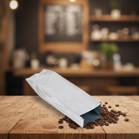Sacs en plastique métallisé longs et fins à succès avec valves de dégazage pour l'emballage de café en grains et de thé